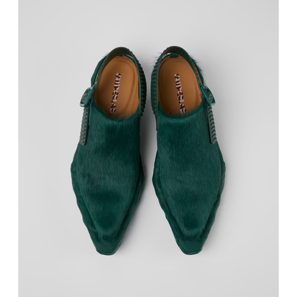 New CamperLab Venga Mules Green Unisex Slingback Clogs Sz EU 41 - Picture 3 of 15